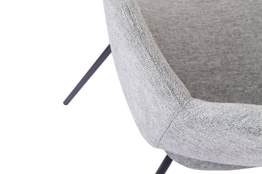 Scaun de dining Rowley, culoare griMobCenter