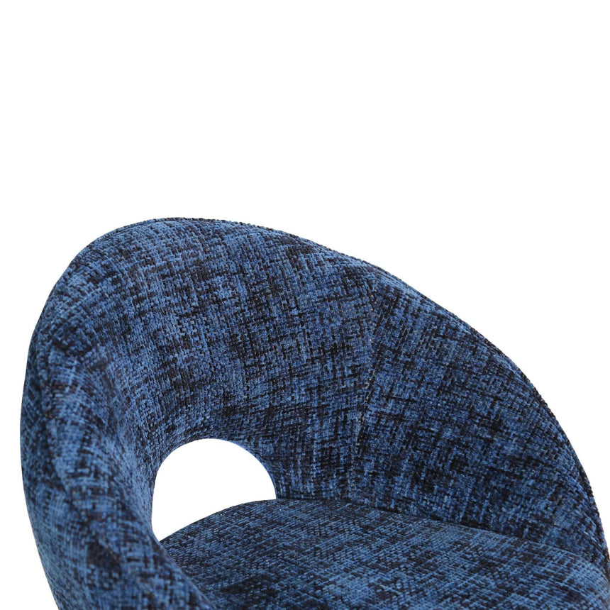 Scaun de dining Samba, în culoare albastruMobCenter