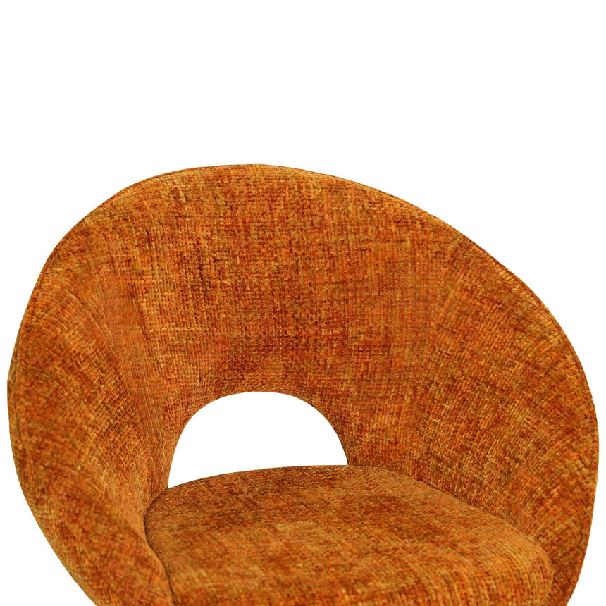 Scaun de dining Samba, în culoare portocalieMobCenter