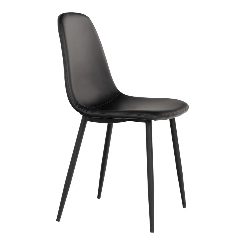 Scaun de dining Stockholm - culoare negruMobCenter