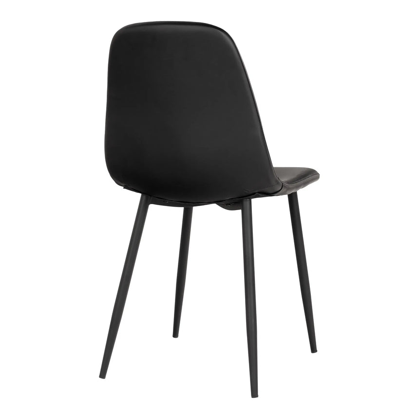 Scaun de dining Stockholm - culoare negruMobCenter