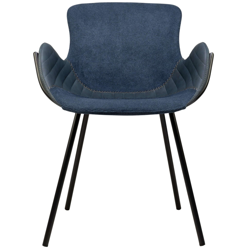 Scaun de restaurant Alya, culoare albastrăMobCenter