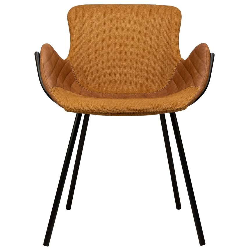 Scaun de restaurant Alya, culoare galbenMobCenter