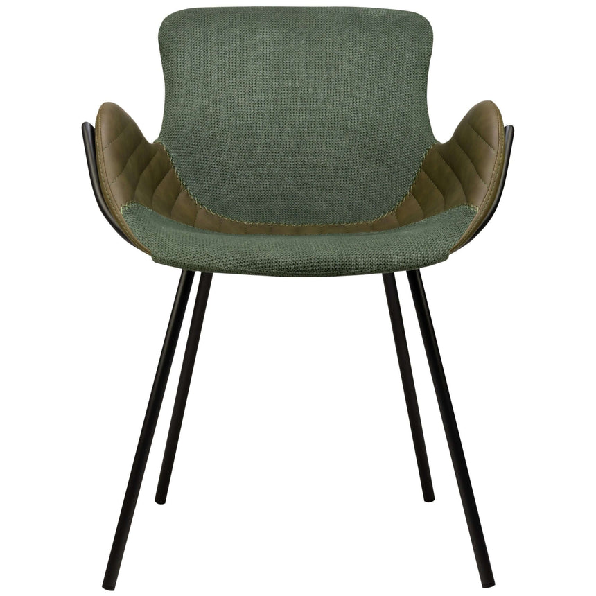 Scaun de restaurant Alya, culoare verdeMobCenter