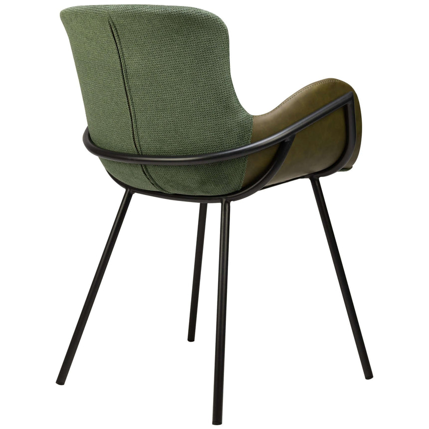 Scaun de restaurant Alya, culoare verdeMobCenter