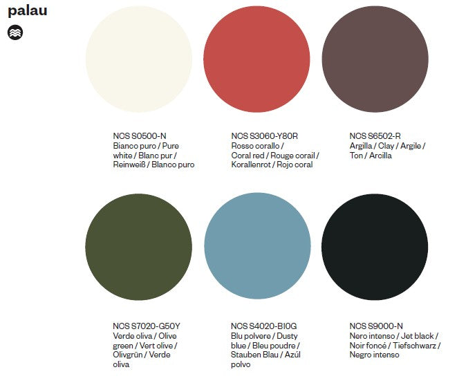 Scaun exterior Palau I. – culori variatMobCenter