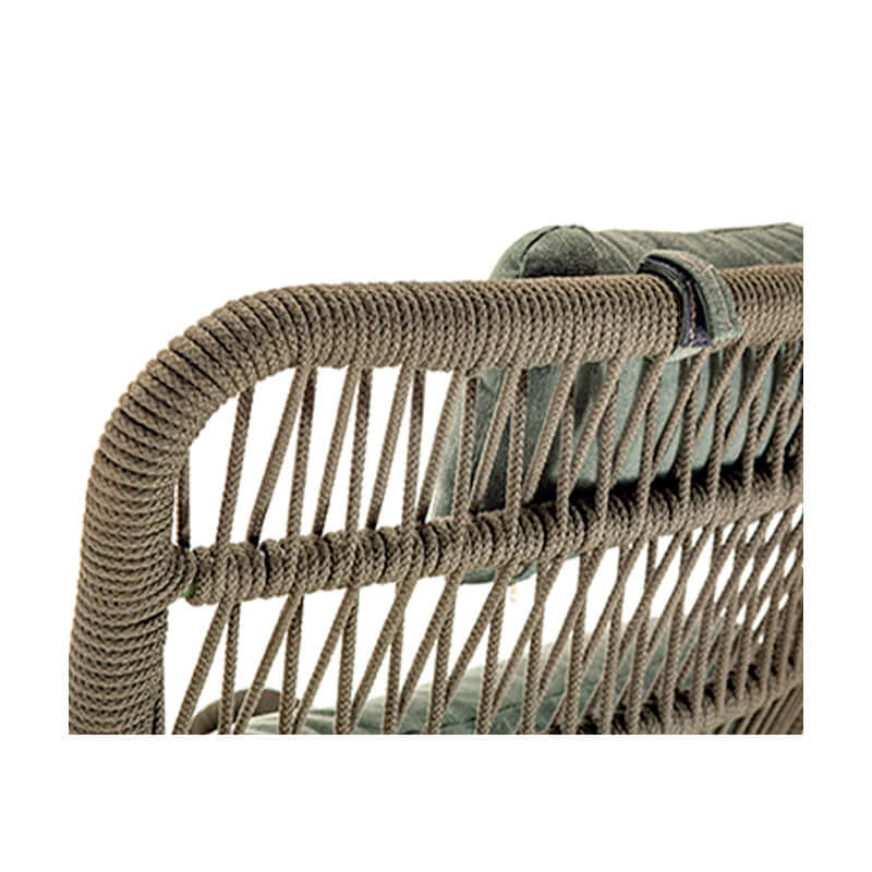 Scaun lounge pentru exterior Tropea verde – GrattoniMobCenter