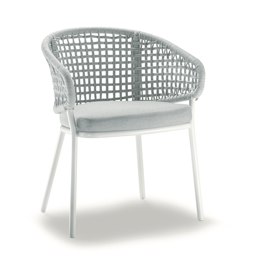 Scaun terasă exterior Atol taupe – GrattoniMobCenter