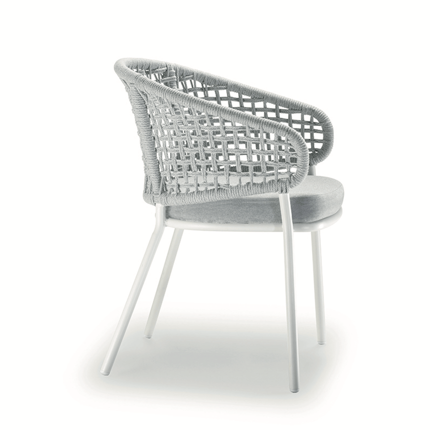 Scaun terasă exterior Atol taupe – GrattoniMobCenter