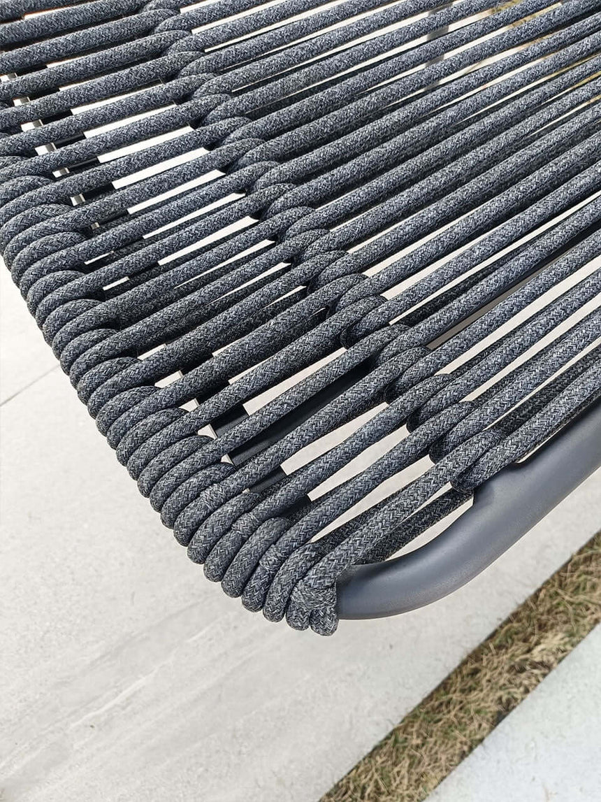 Scaun terasă exterior Como antracit – GrattoniMobCenter