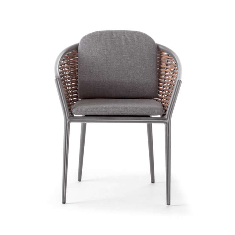 Scaun terasă exterior Muses maro – GrattoniMobCenter