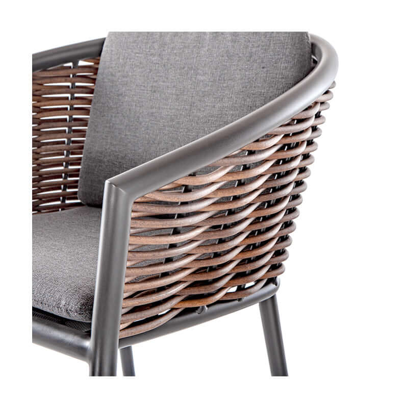 Scaun terasă exterior Muses maro – GrattoniMobCenter