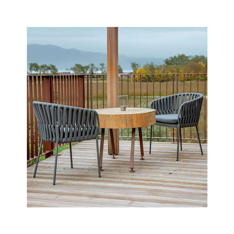 Scaun terasă exterior Soho titanium – GrattoniMobCenter