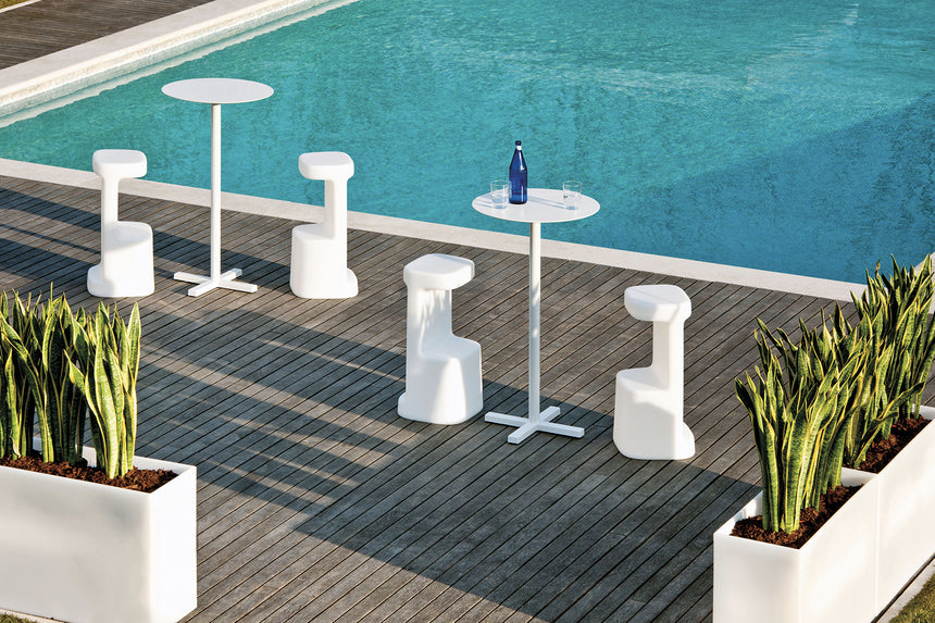 Pedrali Bold – picior de masă de bar, în culori la alegere