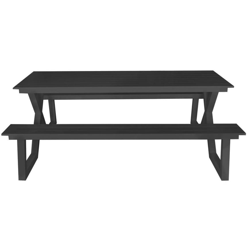 Set de picnic de exterior Darby – culoare antracitMobCenter