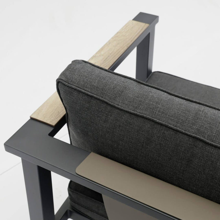 Set lounge de exterior Boulia pentru 4 persoaneMobCenter