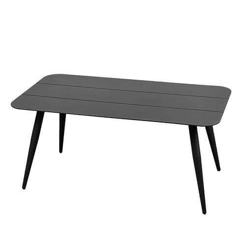 Set lounge de exterior Jonah pentru 4 persoane – antracit și naturMobCenter