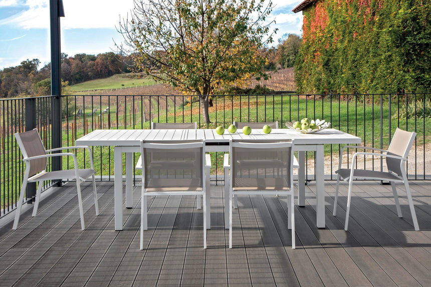 Set masă cu scaune de grădină Grattoni Lipari, 6 persoaneMobCenter