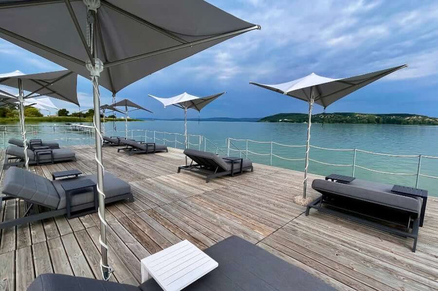 Sezlonguri de gradina Grattoni Bite-D, culoare antraciteMobCenter