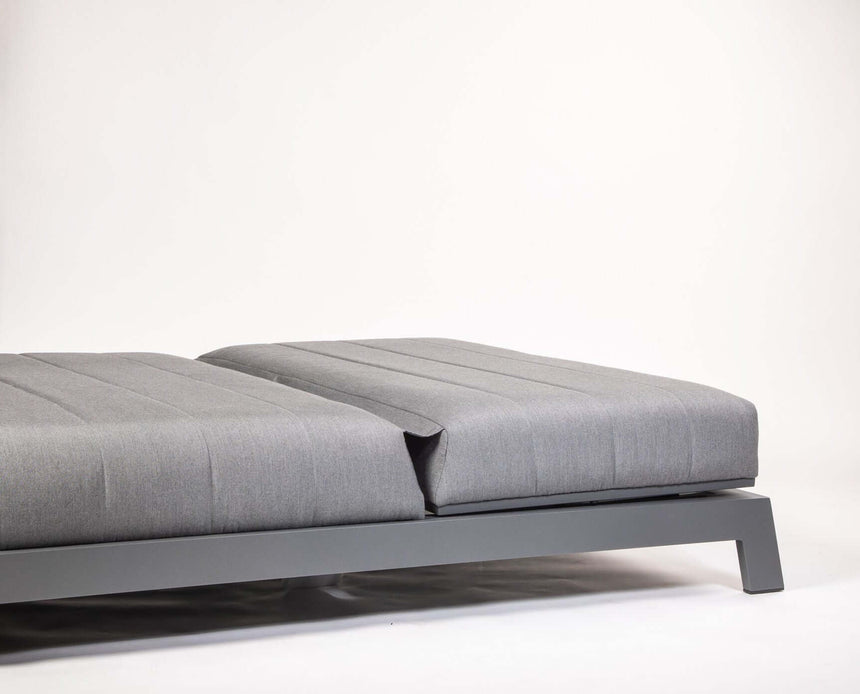 Sezlonguri de gradina Grattoni Bite-D, culoare antraciteMobCenter