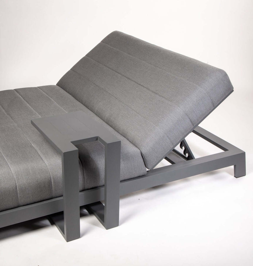 Sezlonguri de gradina Grattoni Bite-D, culoare antraciteMobCenter