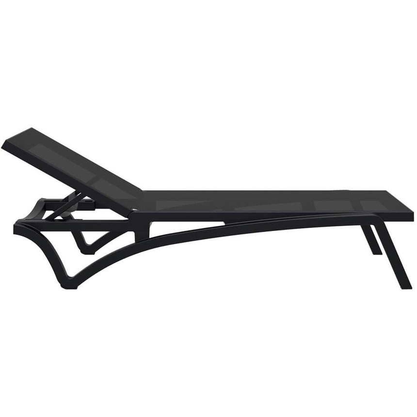 Sezlonguri de gradina Pacific - culoare negruMobCenter