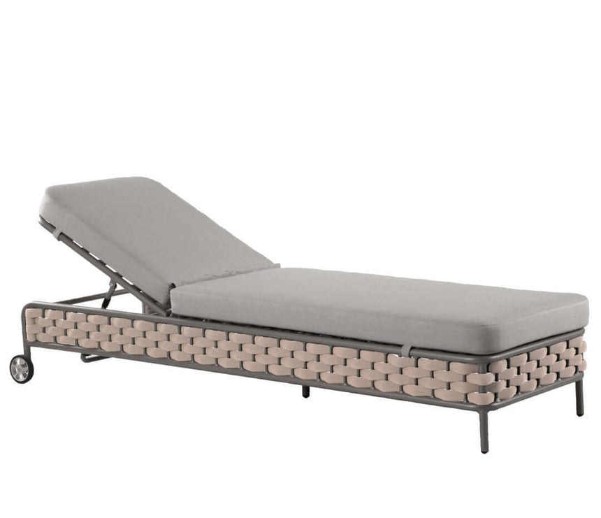 Sezlonguri de gradina Rio - culoare bejMobCenter