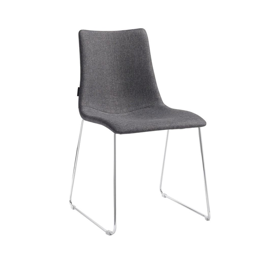 Scaun de conferință Zebra Pop sanie – tapițat