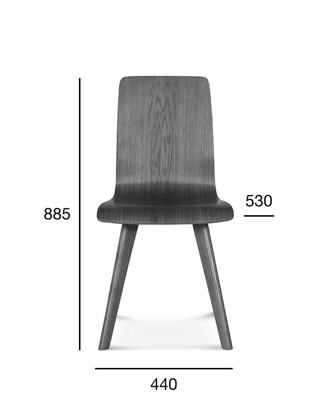 Scaun Fameg Cleo A-1602 cu coajă din lemn masiv