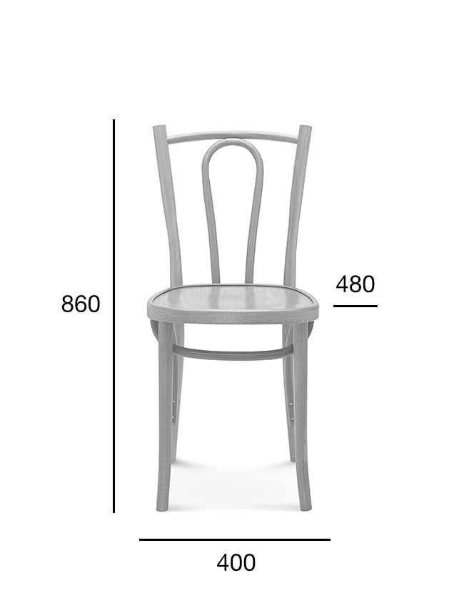 Scaun Fameg 56 A-56 - cadru îngust 40 cm, lemn masiv