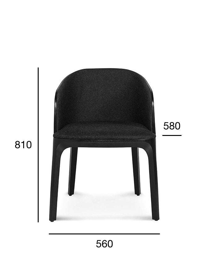 Scaun cu brațe Fameg Arch B-1801 tapițat