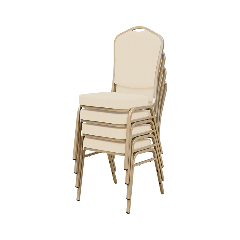 Scaune de banchet Alicante Modern AM770 la o masă de eveniment aranjată