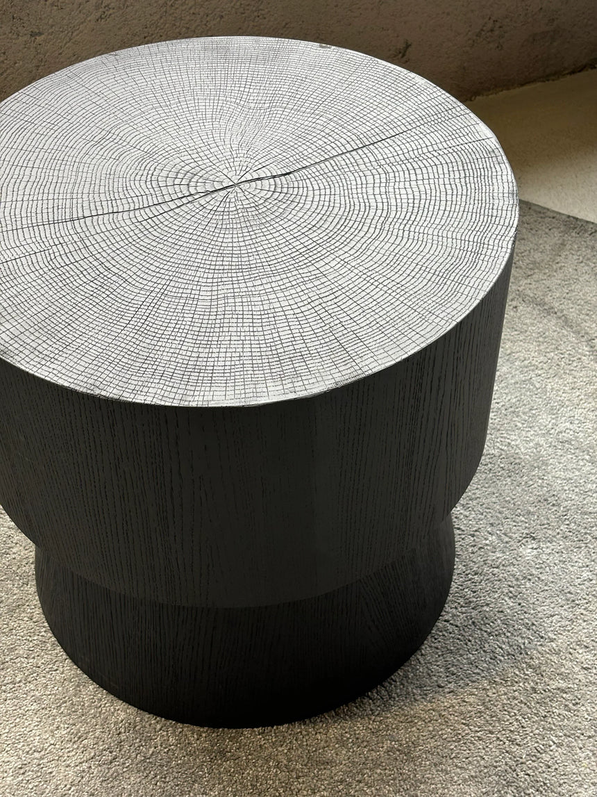Masă de cafea Bloc – stejar vechi, 51×51 cm