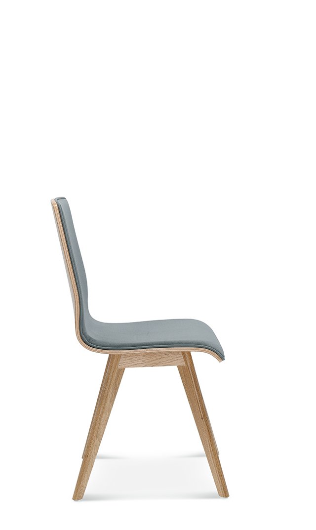 Scaun Fameg Cleo A-1605 – tapițat, picioare din lemn