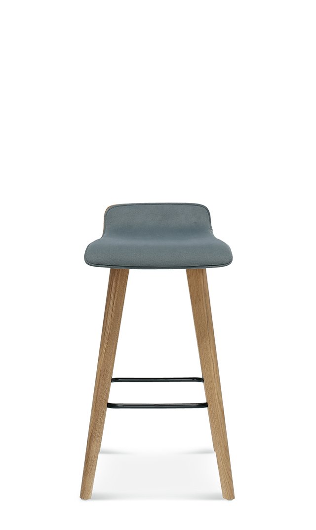 Scaun de bar Fameg Cleo BST-1605 - lemn și tapițat