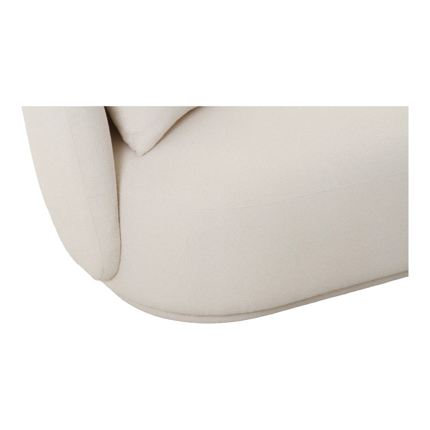 Șezlong Mykonos cu pernă – culoare naturalăMobCenter