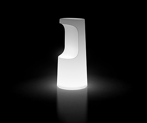 Scaun de bar Fura – șezut canelat cu iluminare