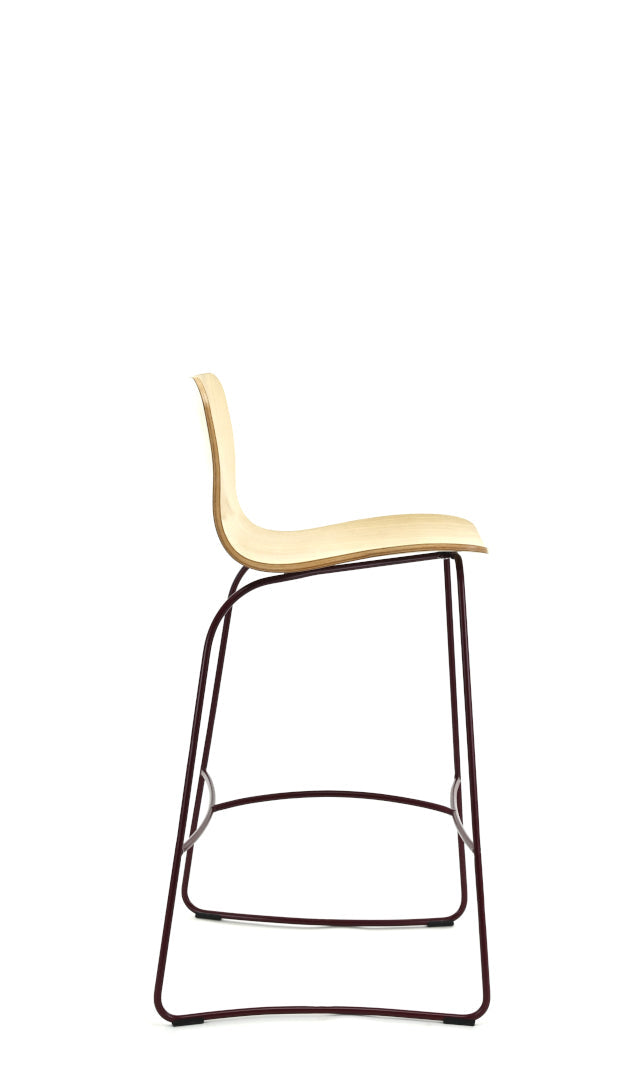 Scaun de bar Fameg Hips BSTM-1802 - cadru tip sanie