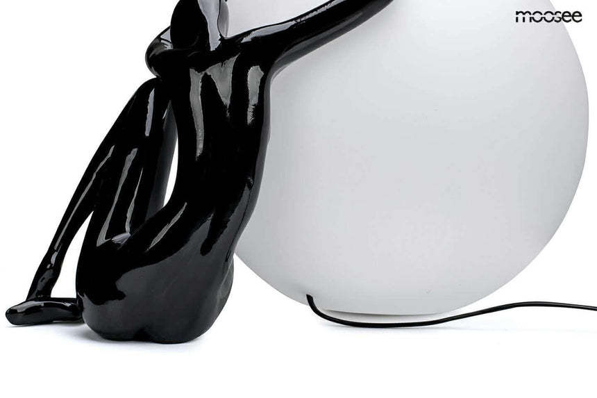 lampă de masă Uomo 50 negruMobCenter