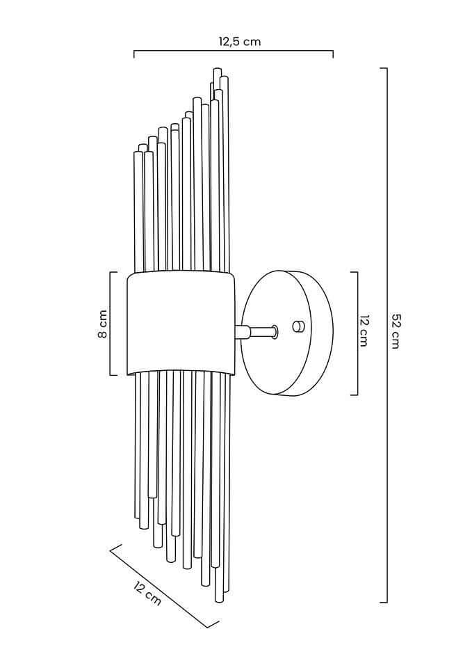lampă de perete Amadeo aurMobCenter