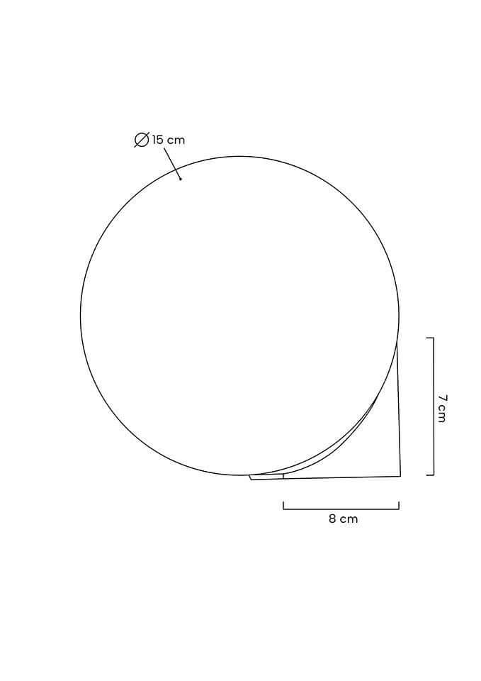 lampă de perete Boll aurMobCenter
