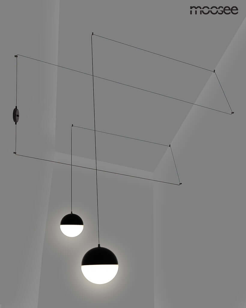 lampă de perete Bowl Duo negruMobCenter