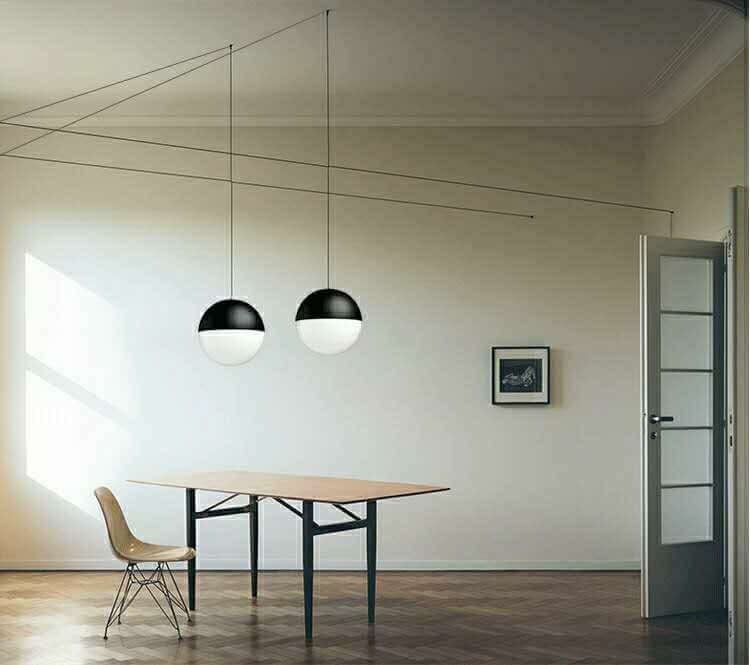 lampă de perete Bowl Duo negruMobCenter