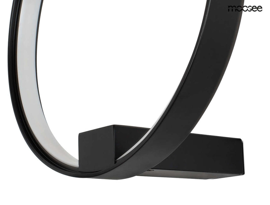 lampă de perete Circle Wall negruMobCenter