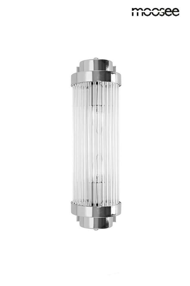 lampă de perete Column 40 argintiuMobCenter