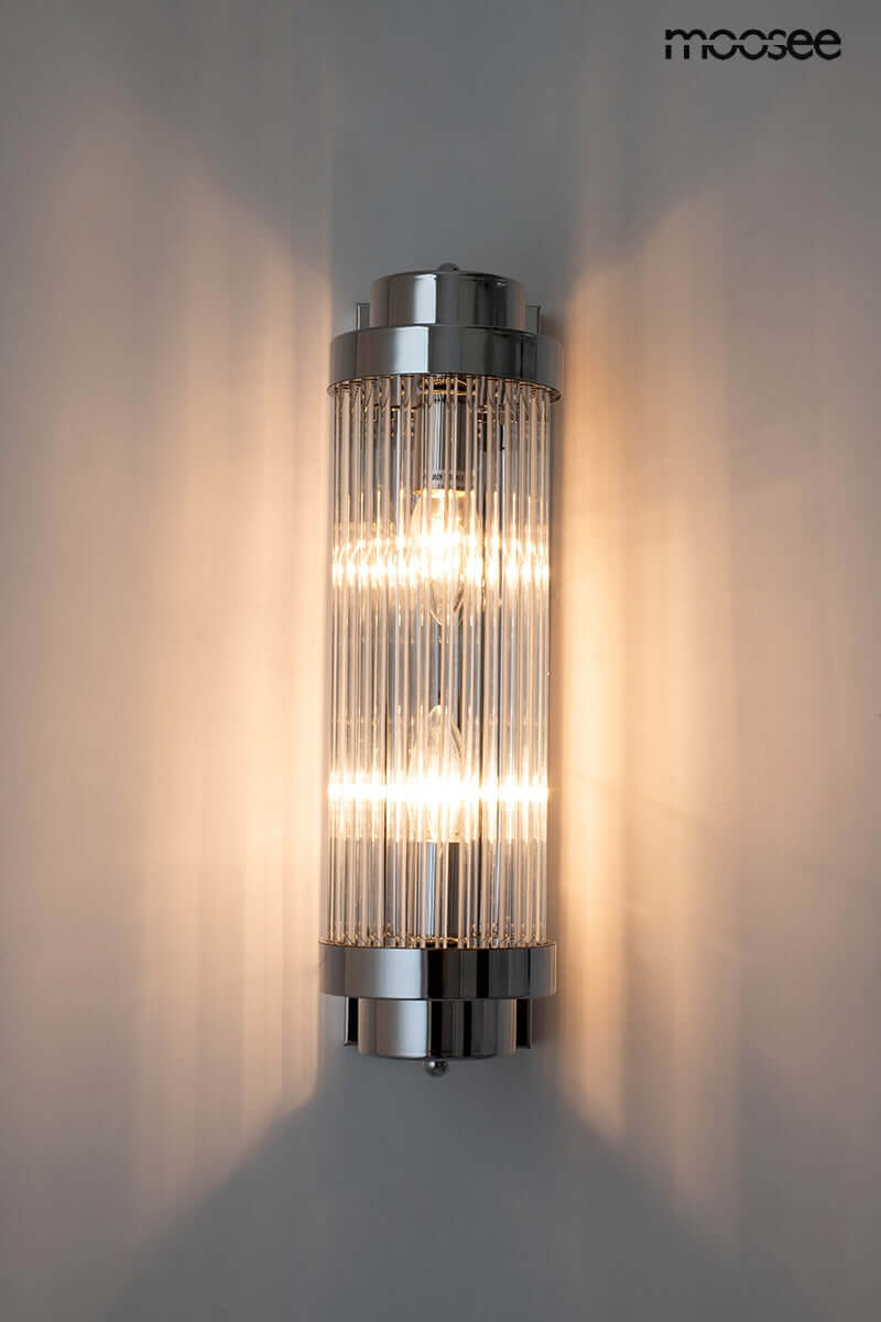 lampă de perete Column 40 argintiuMobCenter