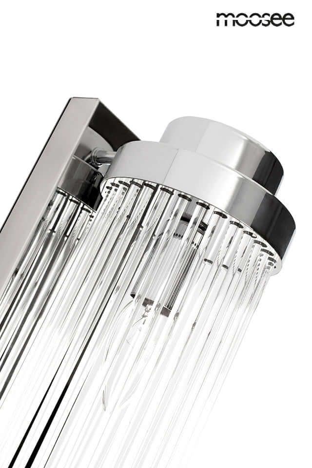 lampă de perete Column 60 argintiuMobCenter