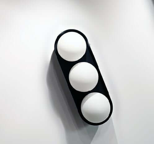 lampă de perete Drops 3 negruMobCenter