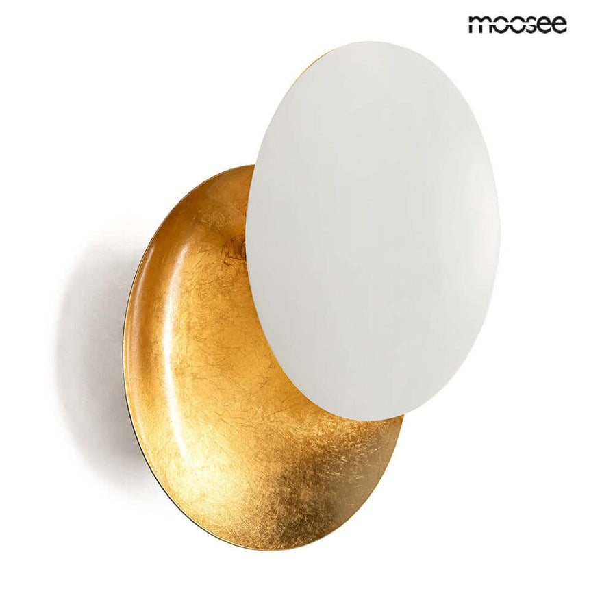 lampă de perete Eclise aur / albMobCenter