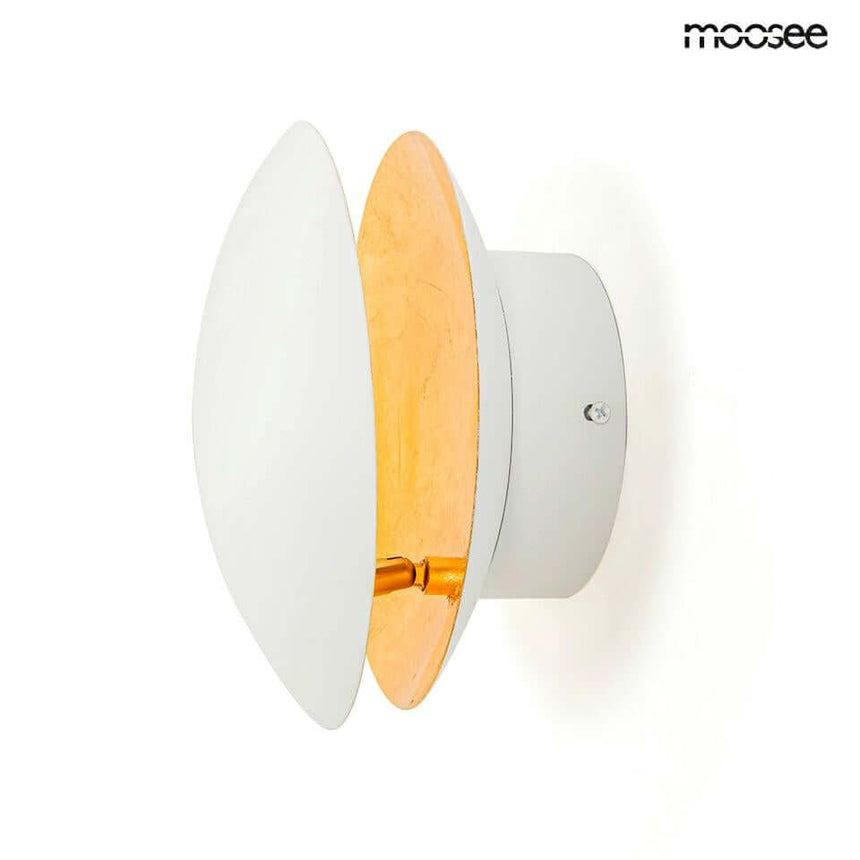 lampă de perete Eclise aur / albMobCenter